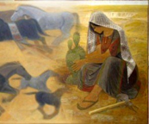 ذكريات الوطن بريشة فنان
