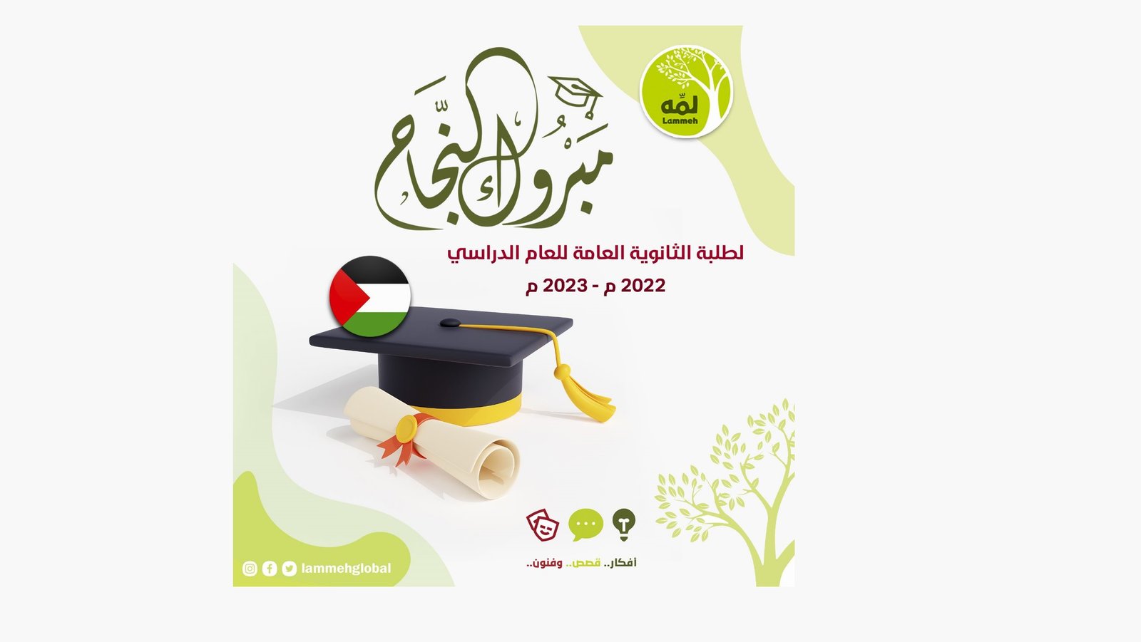 أوائل الثانوية العامة في فلسطين 2023
