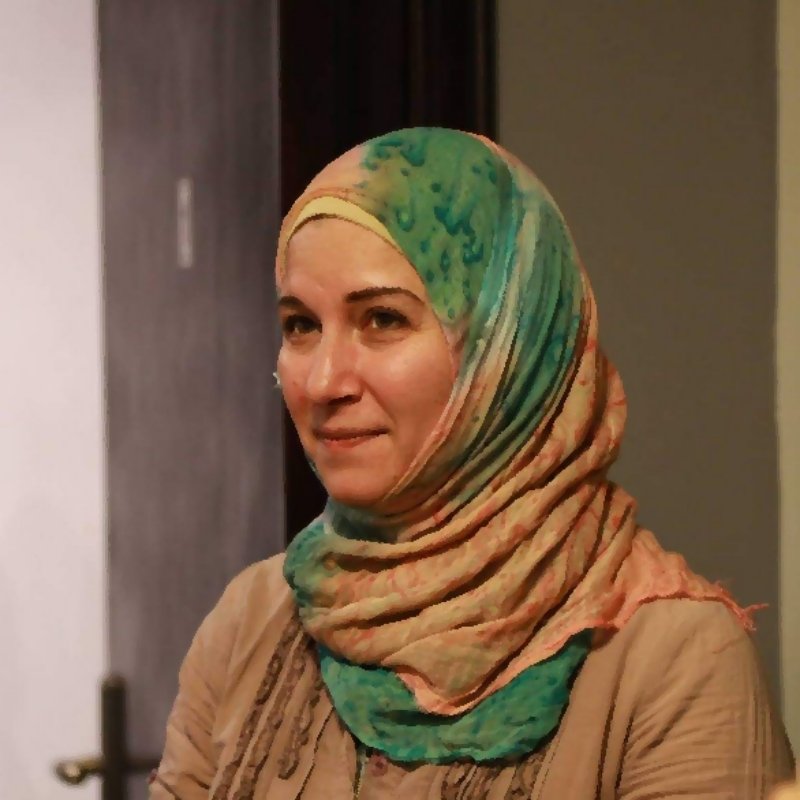 الفنانة التشكيلية عبير اشقيدف