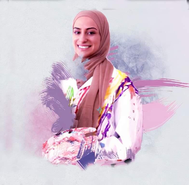 الفنانة التشكيلية ماهرة الحموري